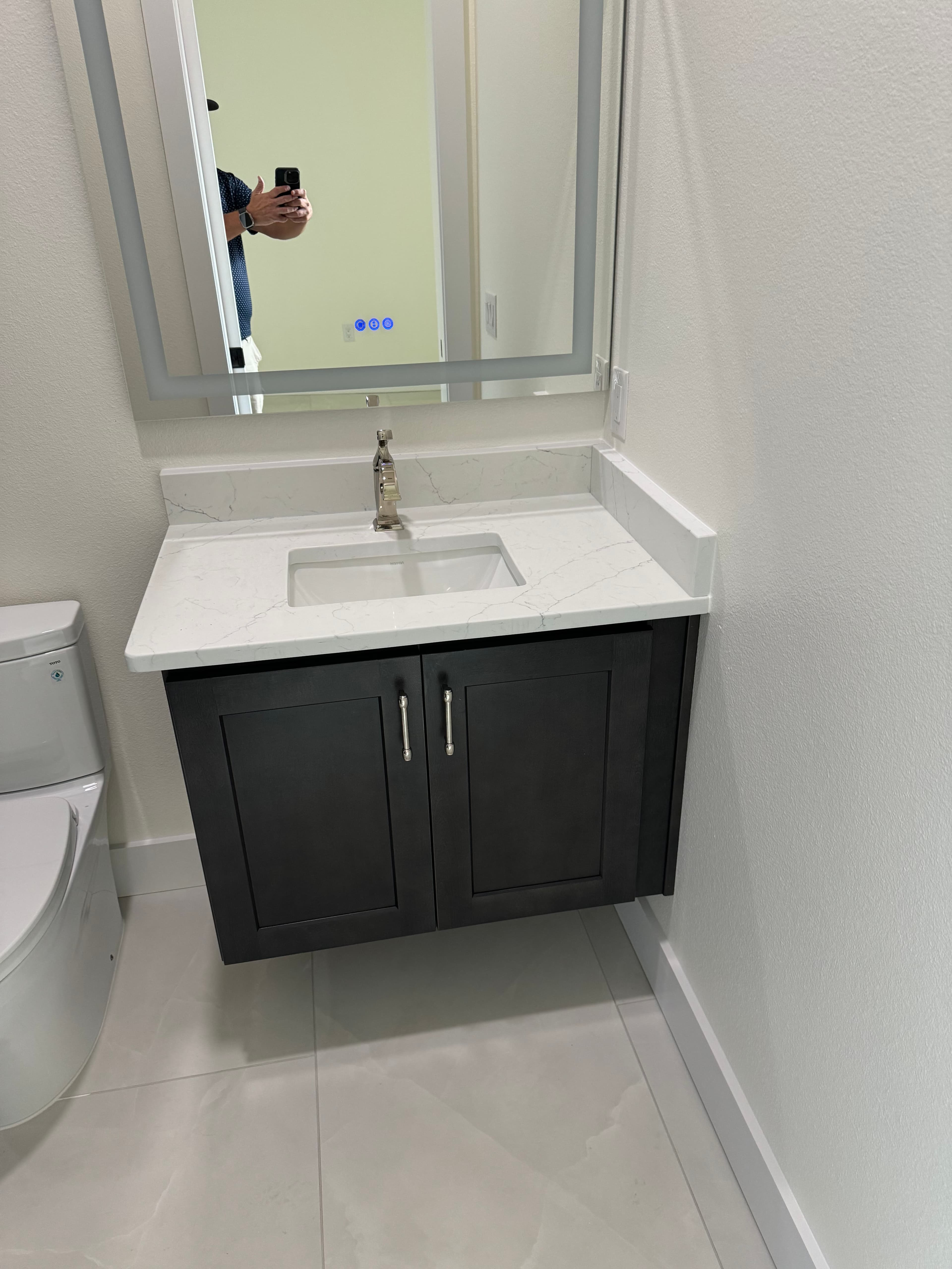 Bathroom renovation progress