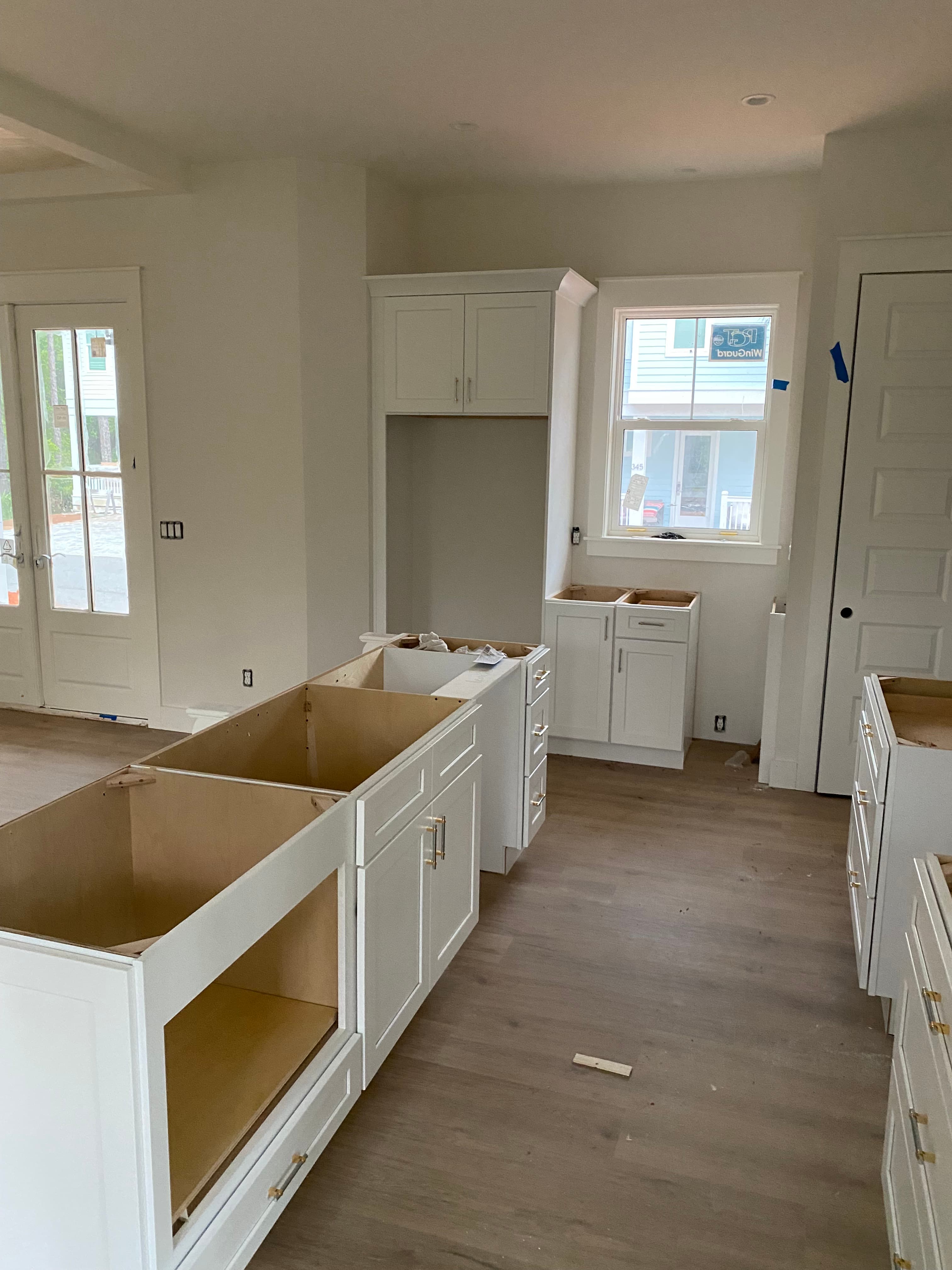 Renovation in progress