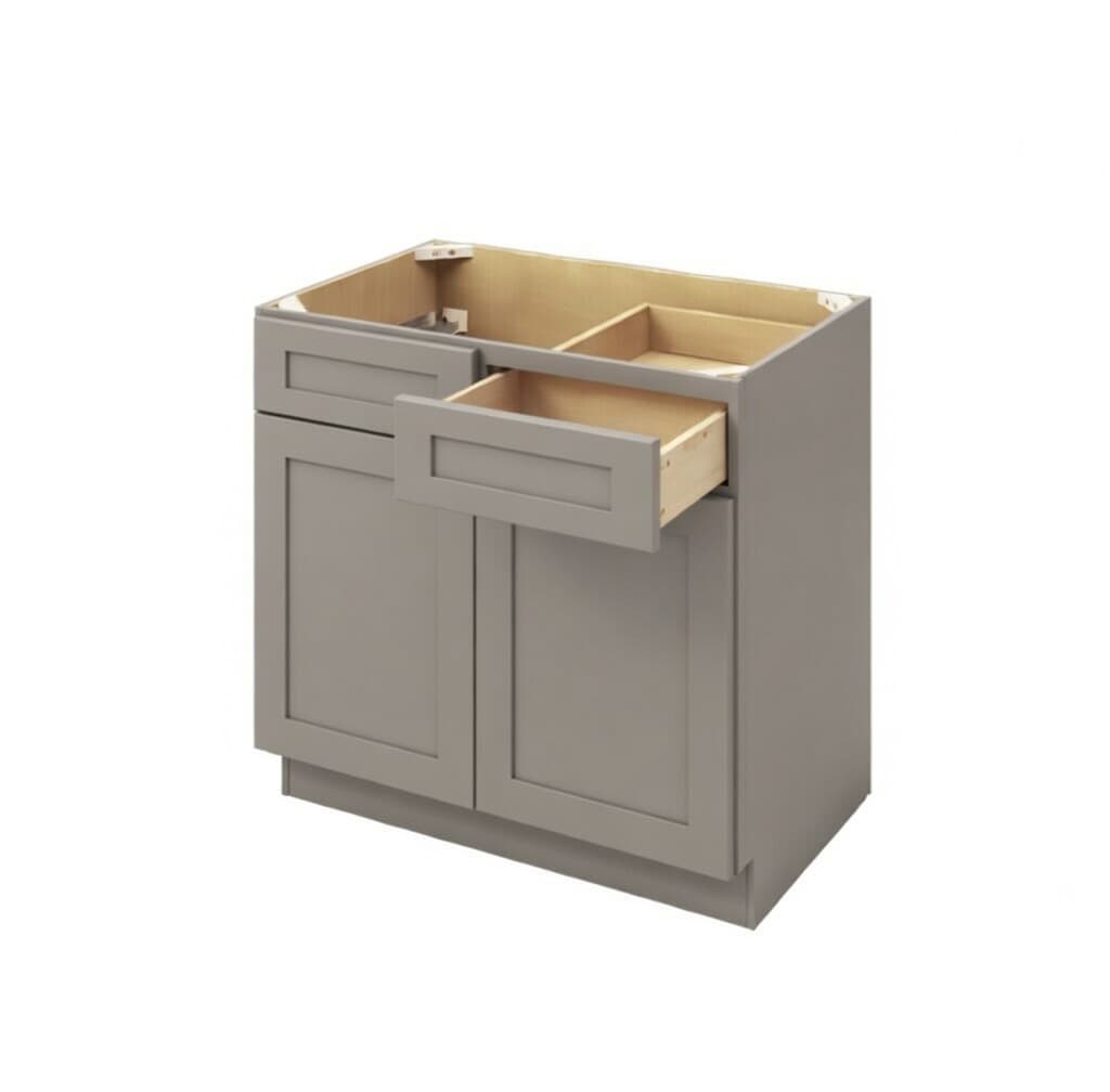 GREY SHAKER CABINET