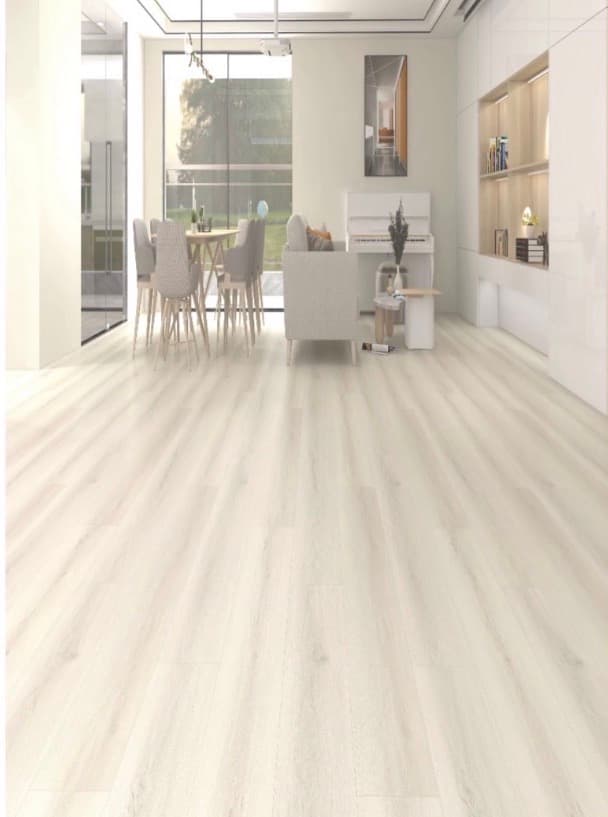 Natural luxury vinyl plank flooring