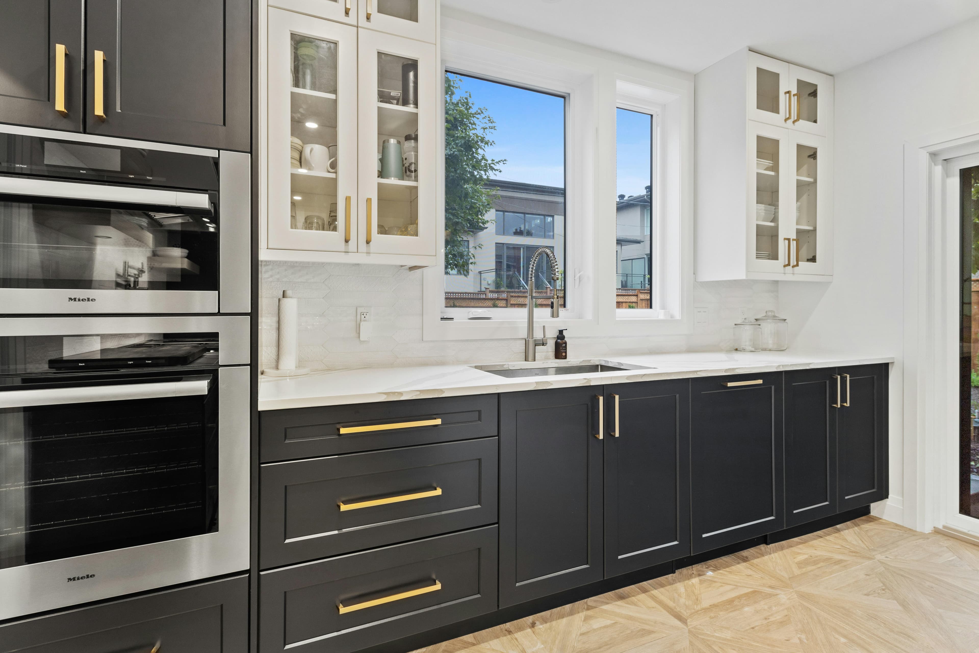 Kitchen cabinets